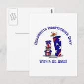 Big Bang Postkarte (Vorne/Hinten)