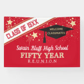 Big Banner! 50th class reunion banner (Horizontal)