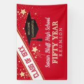 Big Banner! 50th class reunion banner (Vertikal)