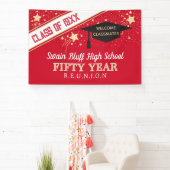 Big Banner! 50th class reunion banner (InSitu)