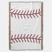 Big Baseball Throw Blanket Decke (Vorderseite Vertikal)