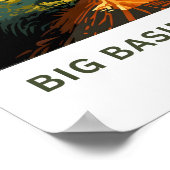 Big Basin Redwoods California Travel Print Poster (Ecke)