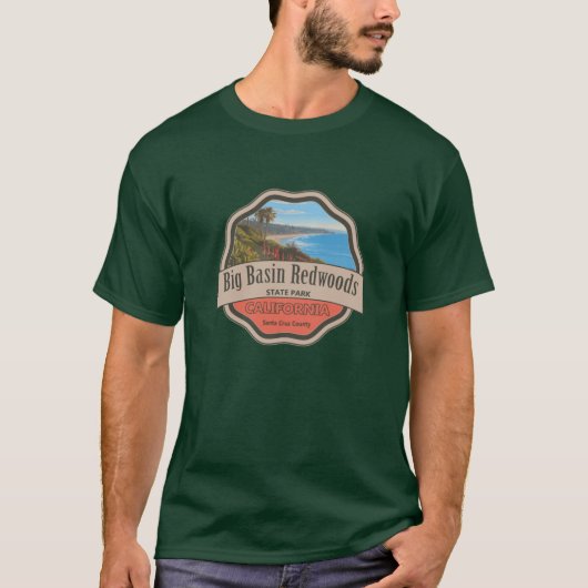 Big Basin Redwoods State Park T-Shirt (Vorderseite)