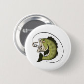 Big Bass Mouth Button (Vorne & Hinten)