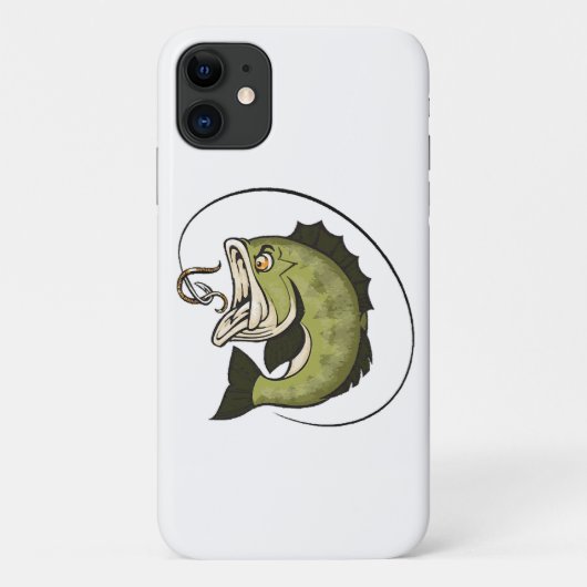 Big Bass Mouth Case-Mate iPhone Hülle (Rückseite)