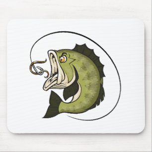 Big Bass Mouth Mousepad