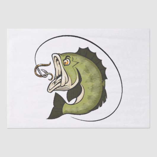 Big Bass Mouth Seidenpapier (Vorderseite)