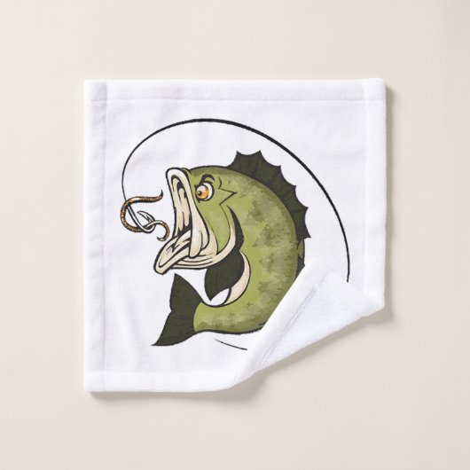 Big Bass Mouth Waschlappen (Waschlappen)