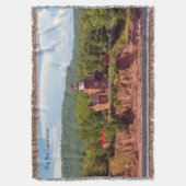 Big Bay Leuchtturm aus Wasser werfen Decke (Vorderseite Vertikal)