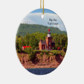 Big Bay Leuchtturm aus Wasserverzierungen Keramik Ornament (Rechts)