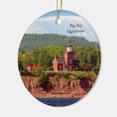 Big Bay Leuchtturm aus Wasserverzierungen Keramik Ornament (Links)