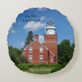 Big Bay Leuchtturm Rundkissen Rundes Kissen