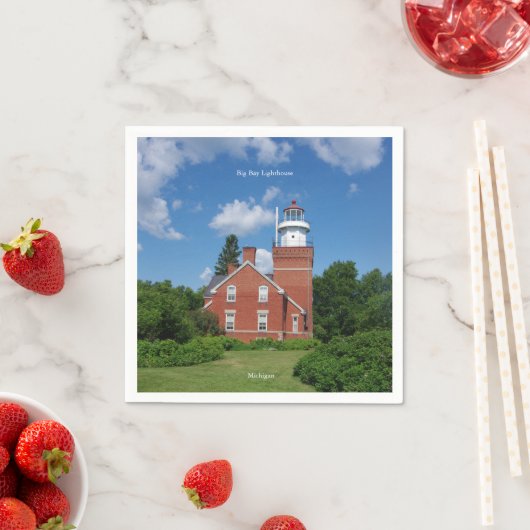 Big Bay Leuchtturm Servietten (Beispiel)
