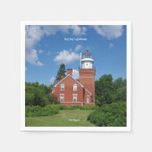 Big Bay Leuchtturm Servietten (Vorderseite)