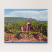 Big Bay Lighthouse aus dem Wasserpuzzle Puzzle (Horizontal)