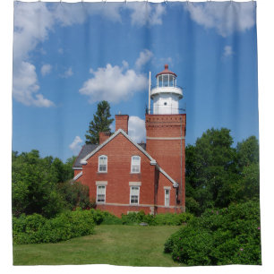 Big Bay Lighthouse Duschvorhang