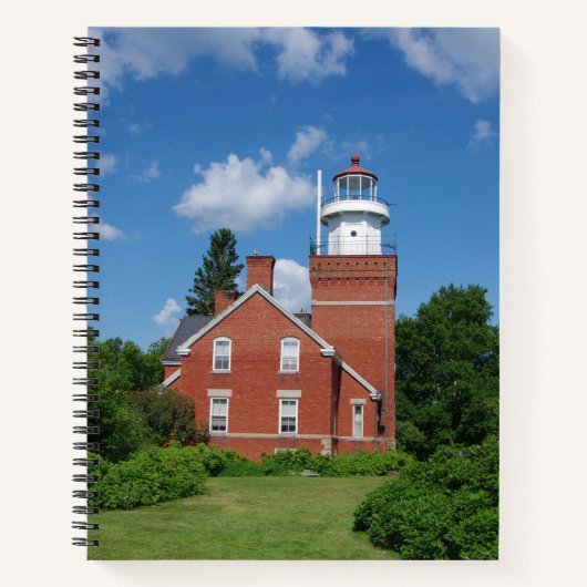 Big Bay Lighthouse Notebook Notizblock (Vorderseite)