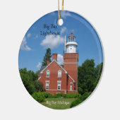 Big Bay Lighthouse-Ornament Keramik Ornament (Links)