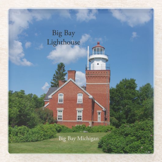 Big Bay Lighthouse Untersetzer (Vorderseite)
