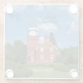 Big Bay Lighthouse Untersetzer (Rückseite)