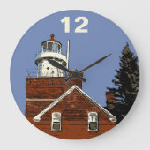 BIG BAY POINT GROßE WANDUHR (Vorderseite)