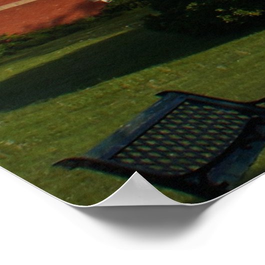 Big Bay Point Lighthouse Poster (Ecke)