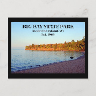 Big Bay Staat Park Postkarte