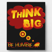 Big Be Humor glauben Fotoplatte (Vorderseite)