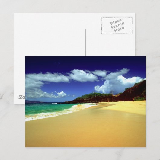 Big Beach, Makena Postkarte (Vorne/Hinten)