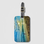 Big Beach Maui Makena Luggage Tag Gepäckanhänger (Vorderseite Vertikal)