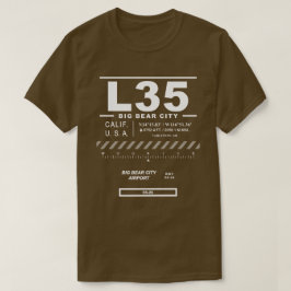 Big Bear City Airport RBF L35 T - Shirt