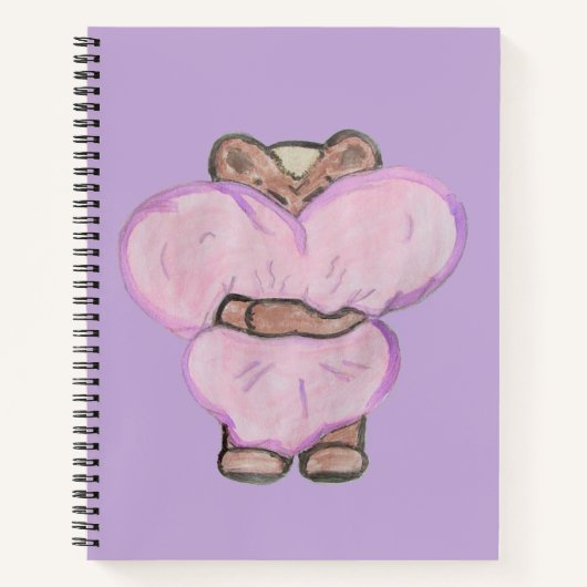 Big Bear Hug. Notizblock (Vorderseite)