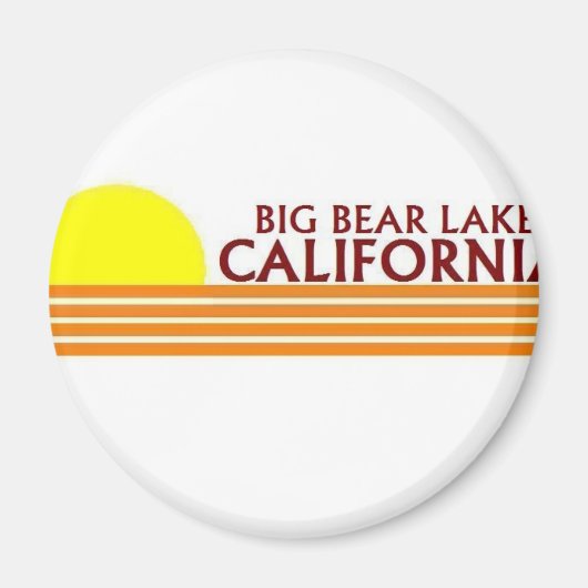 Big Bear, Kalifornien Magnet (Vorne)