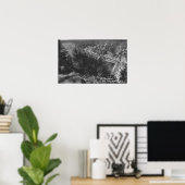 Big Bear Lake, CA Highway Oberhalb des Stausees Poster (Heimbüro)