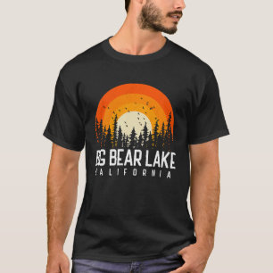 Big Bear Lake California CA Vintag 70er 80er Retro T-Shirt
