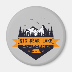 Big Bear Lake California - Individuelle Name Magnet