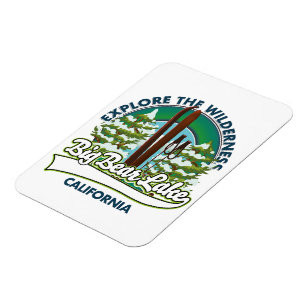 Big Bear Lake California Skilogo Magnet