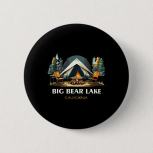 Big Bear Lake California Souvenir Wandern Button