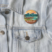 Big Bear Lake California Wasserfischen Emblem Button (Beispiel)