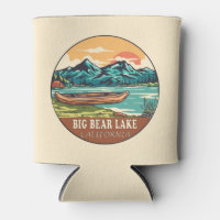 Big Bear Lake California Wasserfischen Emblem