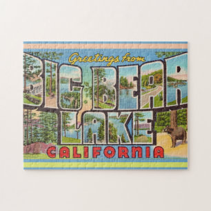 Big Bear Lake Kalifornien 11x14 Puzzle