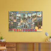 Big Bear Lake, Kalifornien - Große Briefkameras Leinwanddruck (Insitu (Wohnzimmer))