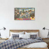 Big Bear Lake, Kalifornien - Große Briefkameras Leinwanddruck (Insitu (Schlafzimmer))