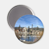 Big Bear Lake, Kalifornien Magnet (Vorderseite/Rückseite)