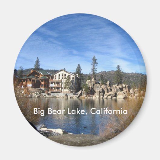 Big Bear Lake, Kalifornien Magnet (Vorne)