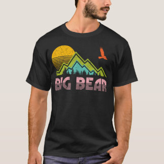 Big Bear Lake Kalifornien Retro T-Shirt
