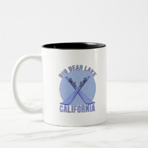 Big Bear Lake, Kalifornien Zweifarbige Tasse