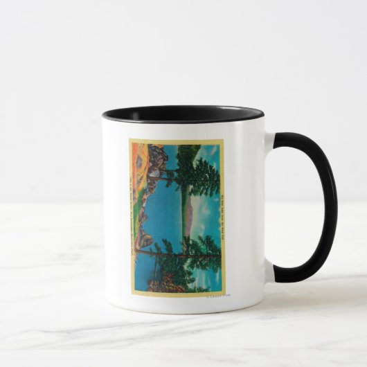 Big Bear Lake vom West End Tasse (Rechts)