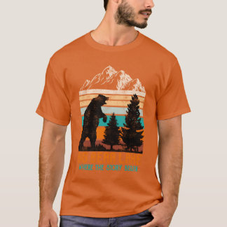 BIG BEAR LAKE WO SEIN ABENTEUER BEGANN Camping Fre T-Shirt