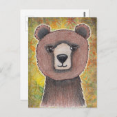 Big Bear Postkarte (Vorne/Hinten)